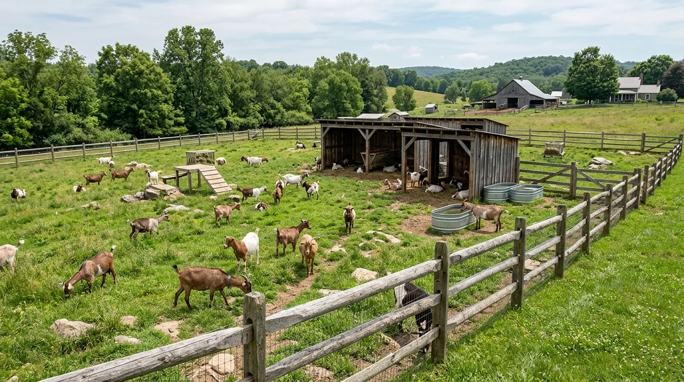 8 Goat Enclosure Ideas for Safe and Spacious Living